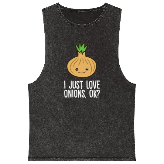 Onion - I just love onions, ok? Mineral Wash Tank Tops