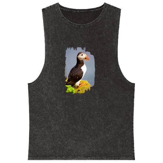 Atlantic Puffin Mineral Wash Tank Tops