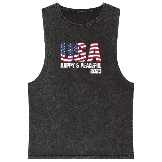 Freedom for all mankind Mineral Wash Tank Tops