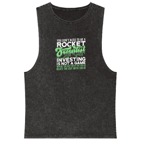 You don't need to be a rocket scientist. Mineral Wash Tank Tops
