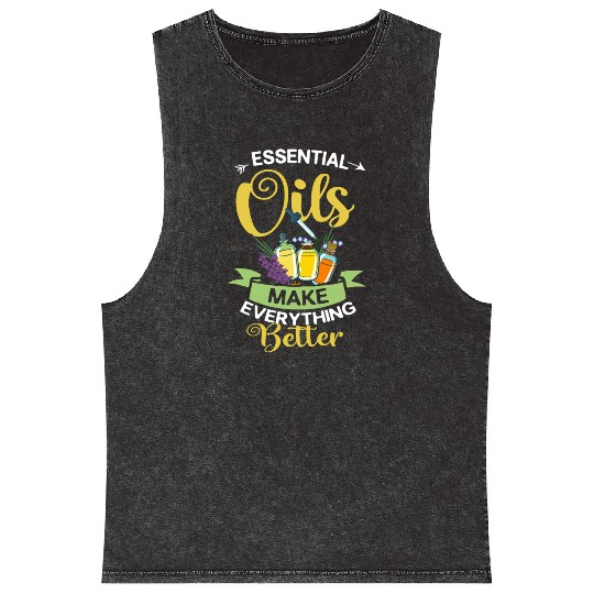 Essential Oil Diffuser Peppermint Aromatherapy Mineral Wash Tank Tops