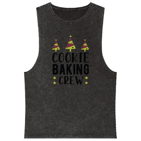 Cookie Baking Crew Mineral Wash Tank Tops