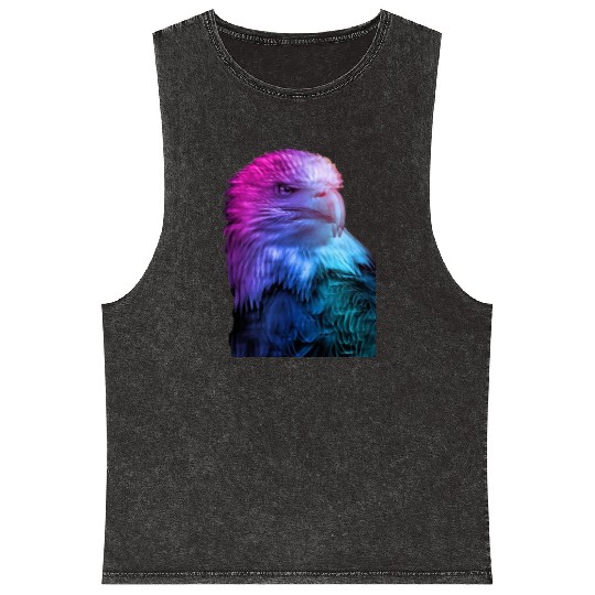 Texas Eagle Mineral Wash Tank Tops