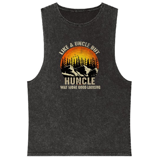 Huncle Definition Like Regular Uncle Way More Good Mineral Wash Tank Tops