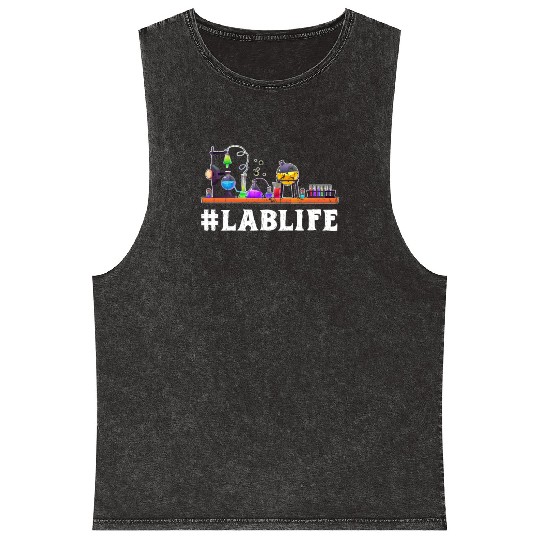 Lablife - laboratory Mineral Wash Tank Tops