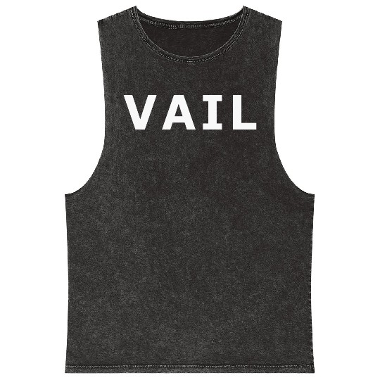 Vail Colorado Rocky Mountain Mineral Wash Tank Tops