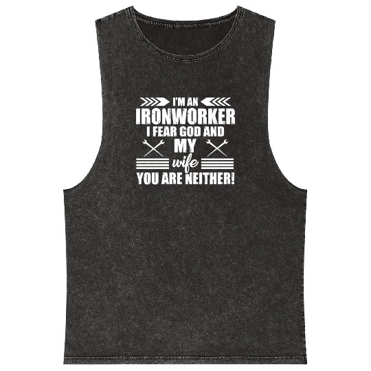 Great Ironworker Mineral Wash Tank Tops