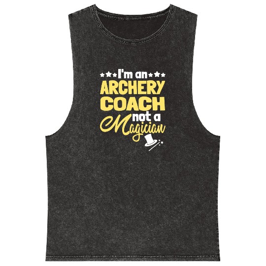 Archery Archery Coach Mineral Wash Tank Tops