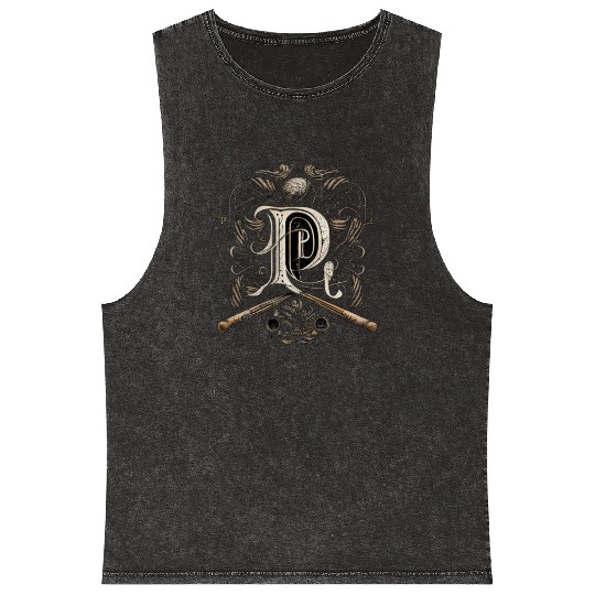 Phillies Abstract Mineral Wash Tank Tops