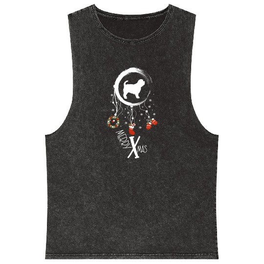 dog dreamcatcher Christmas Affenpinscher Mineral Wash Tank Tops