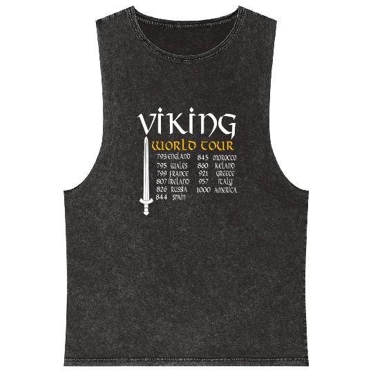 Viking World Tour Mineral Wash Tank Tops