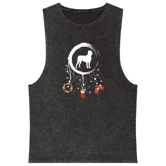 dog dreamcatcher Christmas Cane Corso Mineral Wash Tank Tops