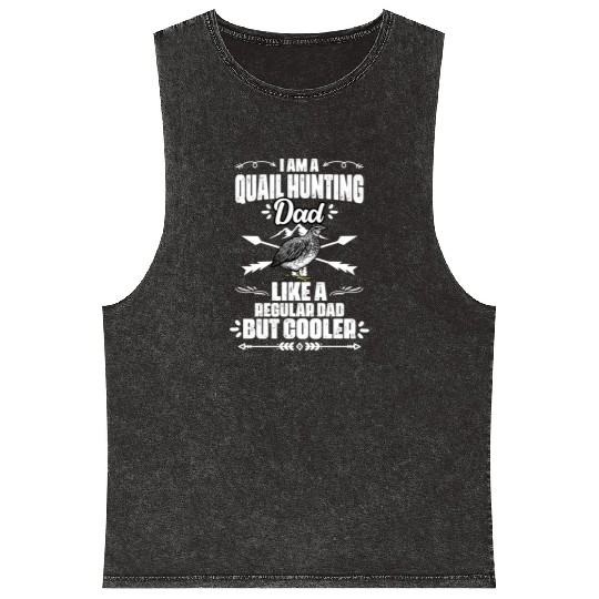 Funny Quail Hunting Season For A Bobwhite Quail Mineral Wash Tank Tops