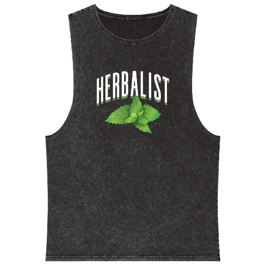 Herbalist Herb Herbalism Herbs Gardening Mineral Wash Tank Tops