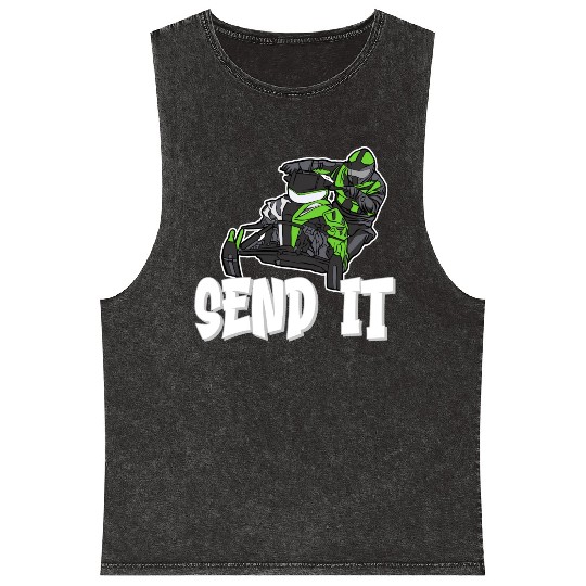 Extreme Gonna Send It Mineral Wash Tank Tops