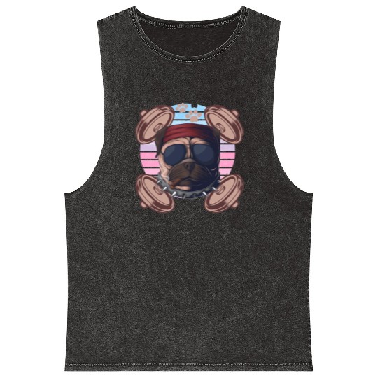 Gym Dog boss Mineral Wash Tank Tops