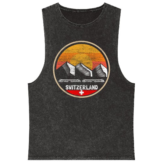 Switzerland Swiss Home Gift Mineral Wash Tank Tops