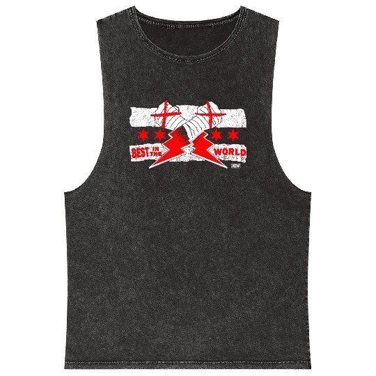 CM Puunk Best In The World Classic Mineral Wash Tank Tops