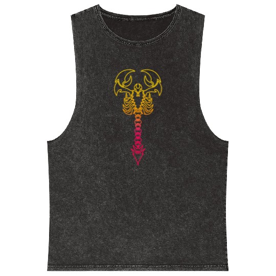 Scorpio Mineral Wash Tank Tops