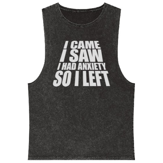 I had anxiety saying Mineral Wash Tank Tops