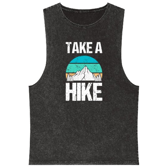 Take a Hike Mineral Wash Tank Tops