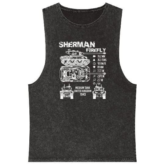 Sherman Firefly Tank Specifications Mineral Wash Tank Tops