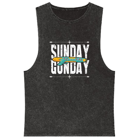 Sunday Gunday Mineral Wash Tank Tops