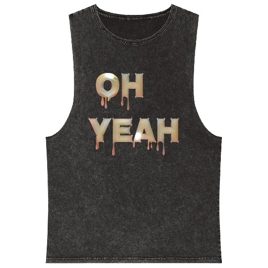 Oh yeah Mineral Wash Tank Tops