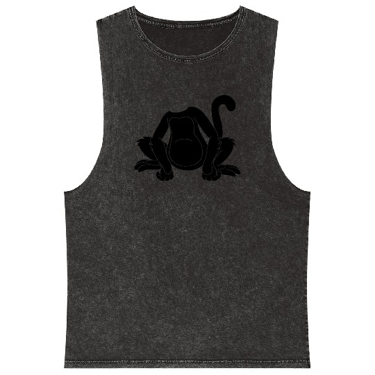 Monkey Orangutan Monkey Lover Chimpanzee Monkey Mineral Wash Tank Tops