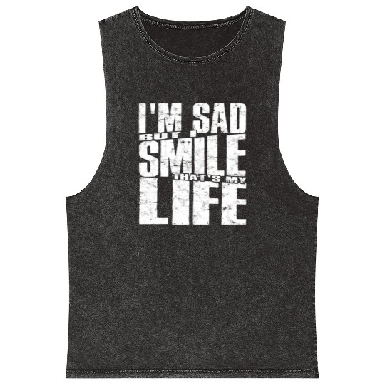 Fight Depression Prevention Mental Awareness Mineral Wash Tank Tops