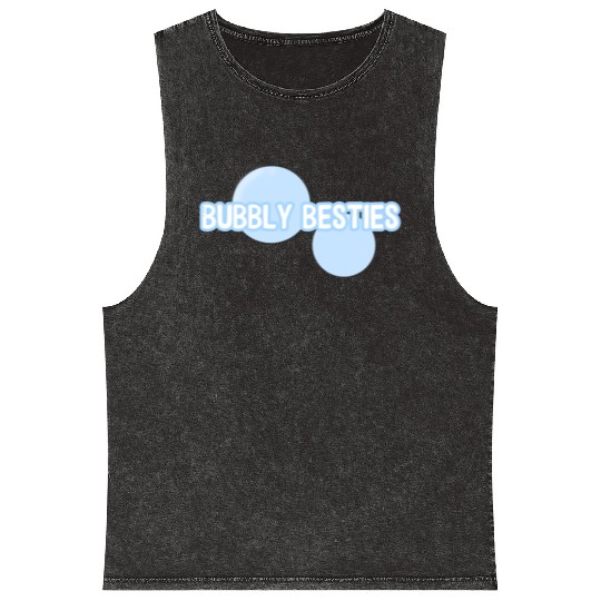 Bubbly Besties Drop Mineral Wash Tank Tops