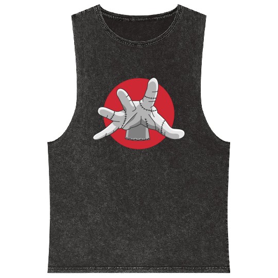 Thing Wednesday Wednesday Addams Enid TV Show Mineral Wash Tank Tops