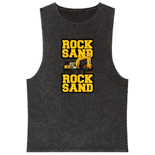 Rock Sand Excavator Front End Loader Track Hoe Mineral Wash Tank Tops