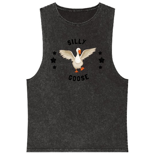 silly goose Mineral Wash Tank Tops
