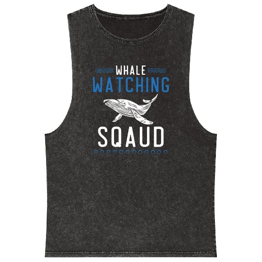 Whales, Whale, Whalewatching, Whale watching Mineral Wash Tank Tops