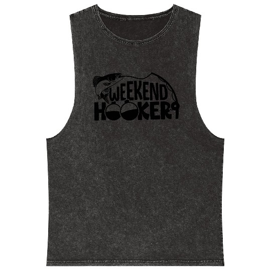 Weekend Hooker Mineral Wash Tank Tops Fishing