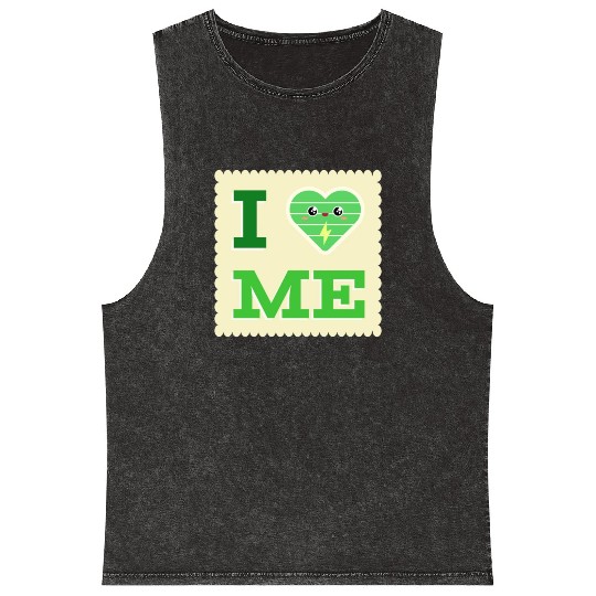 I Love Me 3 Mineral Wash Tank Tops