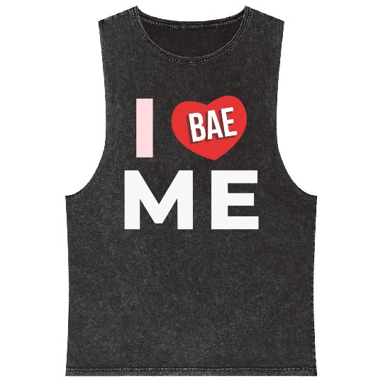 I Love Me 4 Mineral Wash Tank Tops