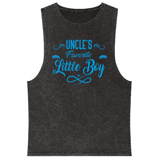 Uncle's Favorite Little boy Mineral Wash Tank Tops