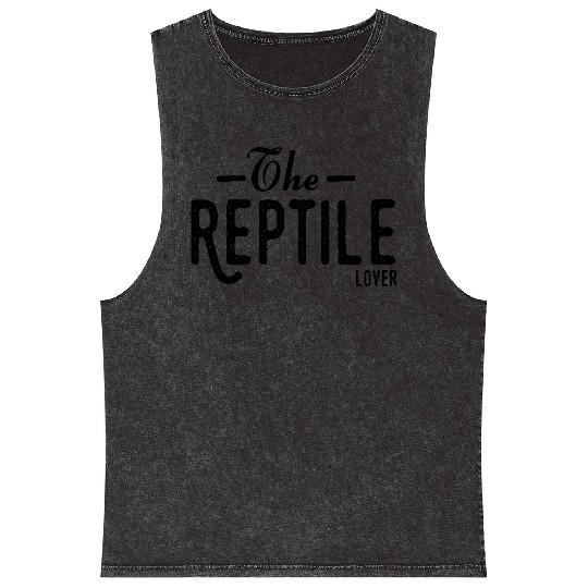 The Reptile Lover Mineral Wash Tank Tops