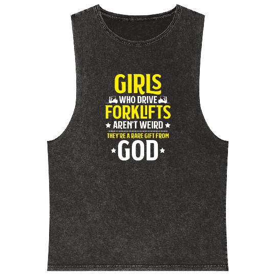 Forklift Operator Forklift Driver Forklift Truck Mineral Wash Tank Tops