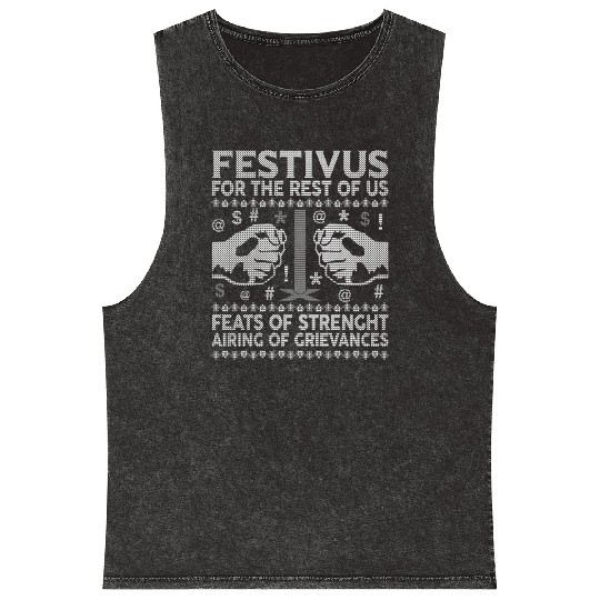 Festivus For The Rest Of Us Mineral Wash Tank Tops