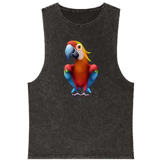 Macaw Mineral Wash Tank Tops