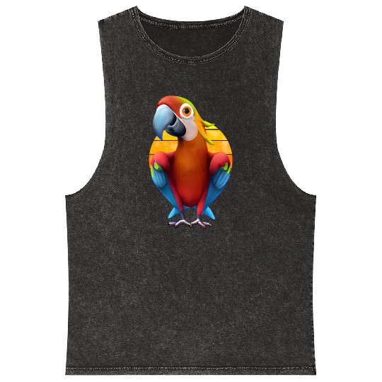 Macaw Mineral Wash Tank Tops