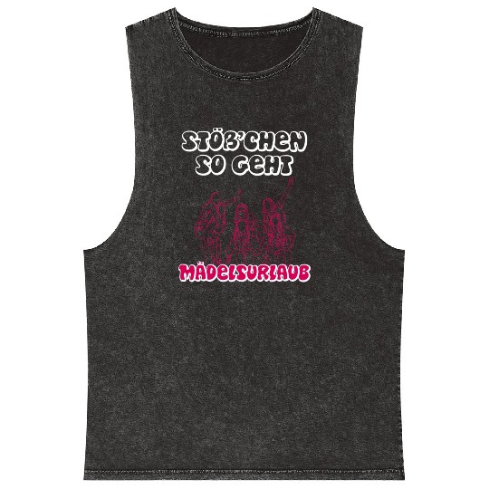 Cheers girls trip girls vacation Spring Break Mineral Wash Tank Tops