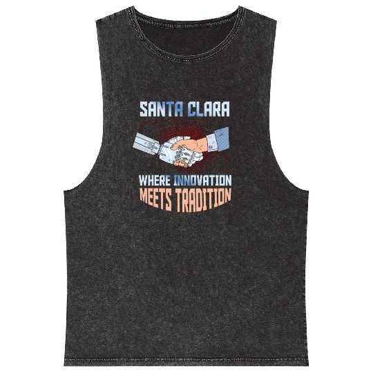 Santa Clara San Francisco United States Design Mineral Wash Tank Tops