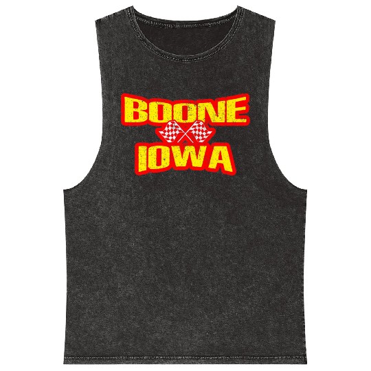 Boone Iowa IA Midwest Hobby Stock Modified Race Ca Mineral Wash Tank Tops