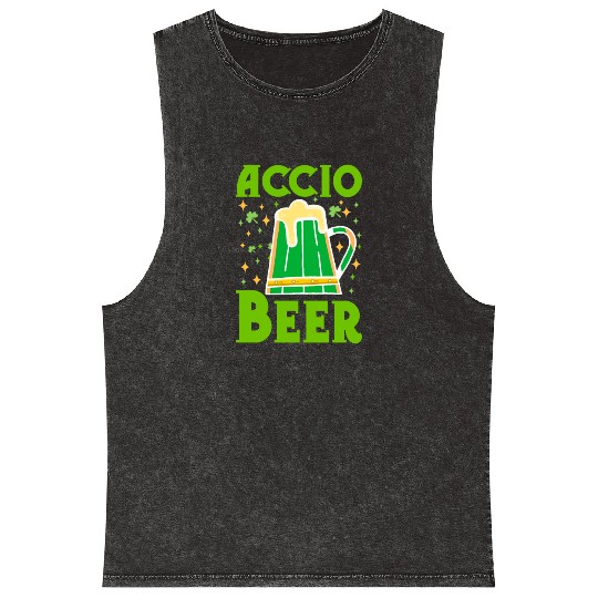 Accio beer Mineral Wash Tank Tops design 25134387