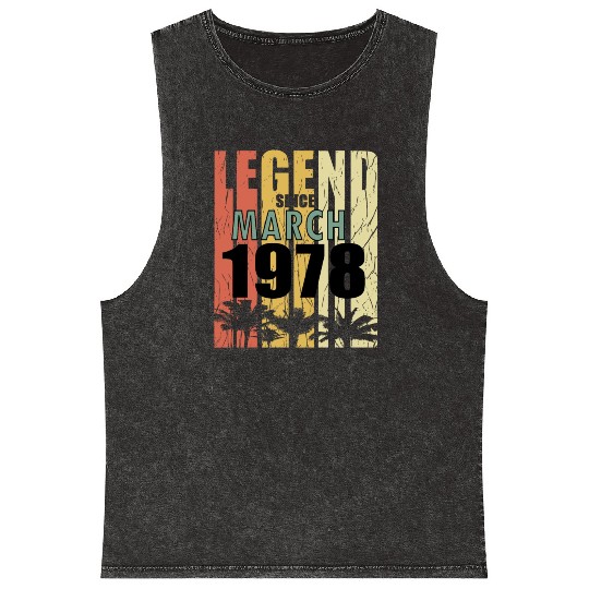 March 1978 retro gift idea Mineral Wash Tank Tops