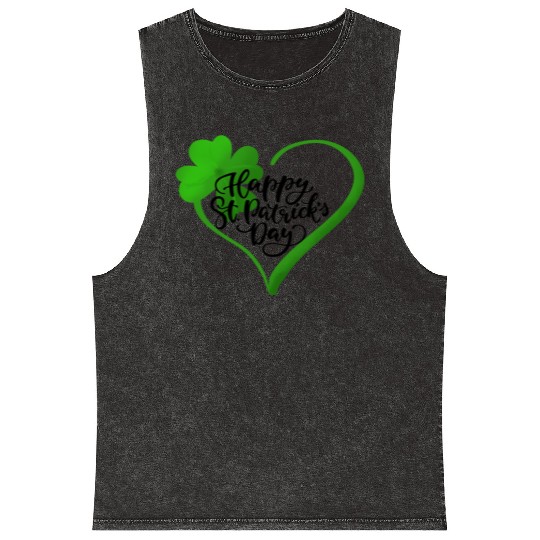 St Patricks Day | Saint Patricks Day Mineral Wash Tank Tops